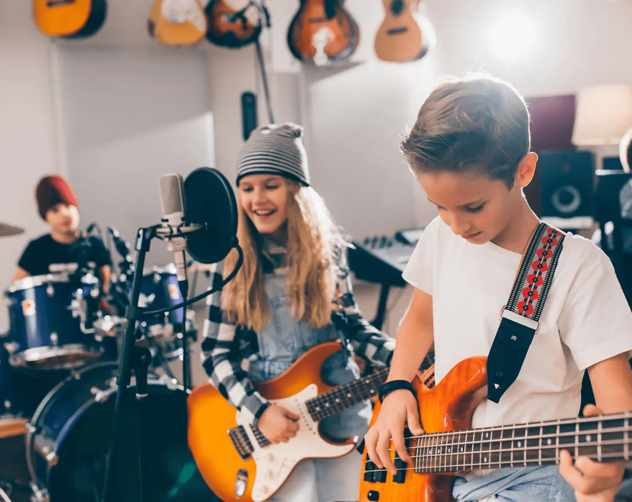 Muziekles Popschool Wassenaar